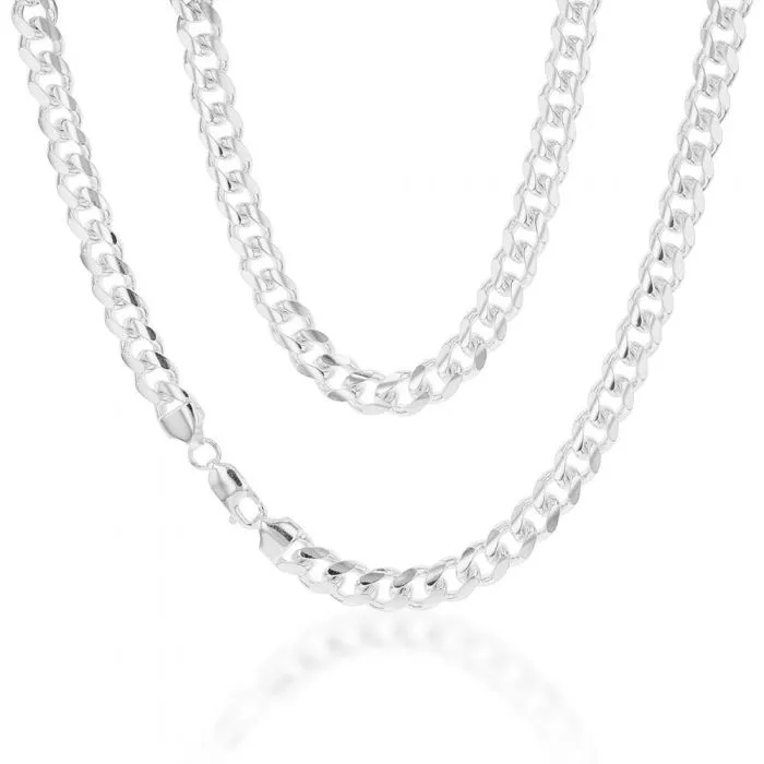 50cm Sterling Silver Curb Chain