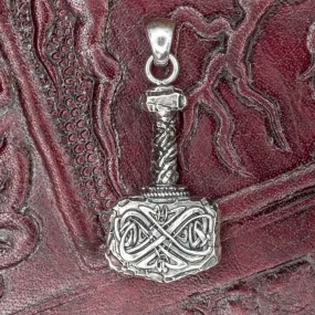 925 Sterling Silver Mjolnir (Thor's Hammer)