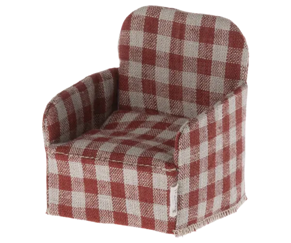 Chair for Maileg Mice, Red