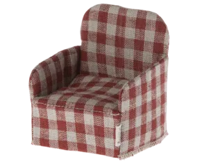 Chair for Maileg Mice, Red