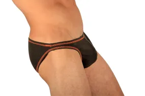 Modus Vivendi Brief Flash Super Mini slips Low Cut Khaki-Ora 23511 100