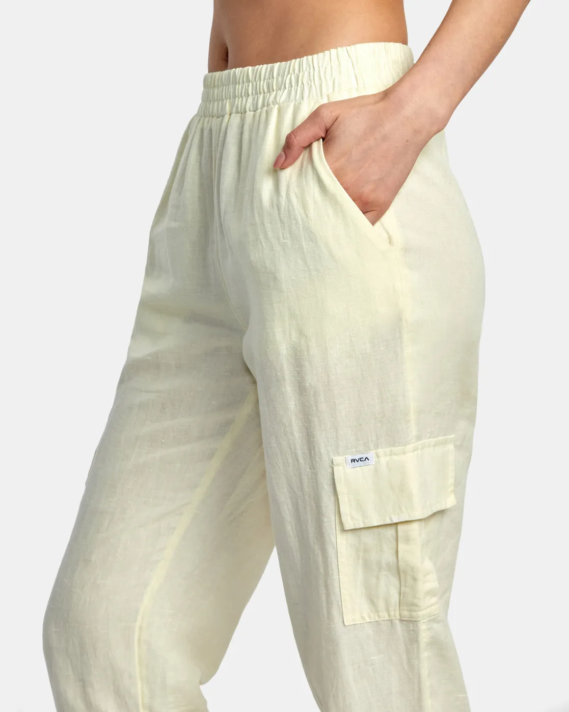 New Yume Cargo Pants - Lemon