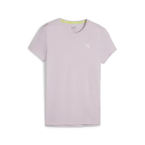 RUN FAVORITE HEATHER SS TEE W Grape Mist