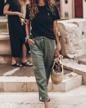 The Green Relaxed Pants