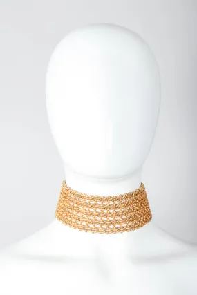 Wide Chain Link Choker